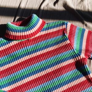 Vintage Striped Colourful Sweater 💕